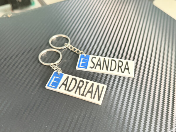 Matrículas Personalizadas 2 unidades